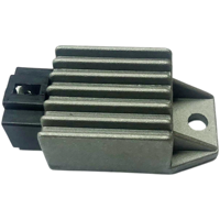 Régulateur de tension 12V 4 broches, redresseur monophasé demi-onde double silicium pour scooter et VTT GY6 50cc 125cc 150cc QJ50