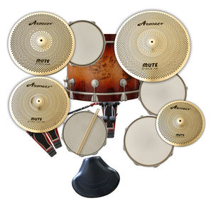 Arborea-Juego de platillos silenciosos, sombrero alto de 14 pulgadas, choque de 16 pulgadas, choque de 18 pulgadas, Paseo de 20 pulgadas, bolsa de platillos - Product Image 6