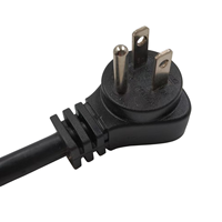Câble d'alimentation CA standard NEMA 5-15P de type US de haute qualité SJT 3C 14AWG 2.08mm2 à 3 broches pour appareils électroménagers