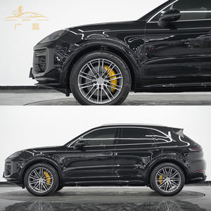 Ventes d'usine 9YA 9Y0.2 coupé sec fibre de carbone lèvre arrière Turbo <span class=keywords><strong>GT</strong></span> pare-chocs jupe latérale tuyau d'échappement Kits de carrosserie pour Porsche Cayenne 2024 + - Product Image 5