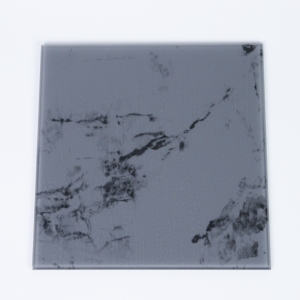Panneau de verre décoratif à motif paysager chinois Jiangxue, style encre, verre artistique pour cloisons de bâtiments, hôtels et maisons - Product Image 1