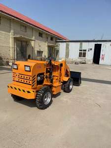 Venta caliente 500kg Mini cargador de ruedas eléctrico Cargador frontal para las industrias de la construcción - Product Image 6