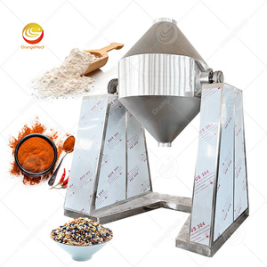 ORME Tridimensional 500l Swing Premix Drum Mix Machine Mezclador de polvo de doble cono para la industria alimentaria - Product Image 1