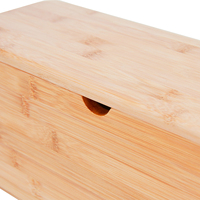 Vente en gros de haute qualité 2022 nouvelle prise de courant USB Charge bureau œillet bambou organisateur gestion des câbles boîtes de fil avec couvercle
