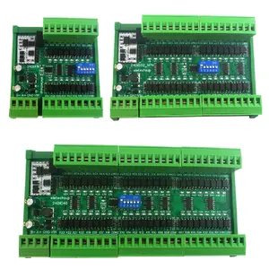 16/32/48CH NPN/PNP Optically Isolated Input Switching Digital Collector Board RS485 Modbus RTU Module DC 12V 24V
