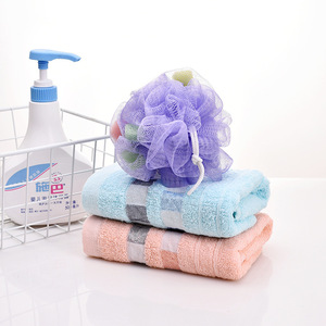 Serviette de sport 32x71cm en coton à carreaux, séchage rapide, pour la gym et l'extérieur - Product Image 3