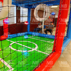 Dron inflable campo de fútbol comercial sellado con aire PVC evento Drone juego de pelota de fútbol tienda inflable Drone obstáculo Arena - Product Image 4