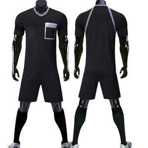 裁判足球服快干100% 聚酯定制颜色和标志透气轻便男子足球比赛 - Product Image 4