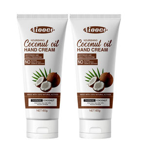Aiooce Produits de Beauté et Soins Personnels Végans, Crème Hydratante pour les Mains à l'Huile de Coco, Soins des Mains Lyophilisés - Product Image 1