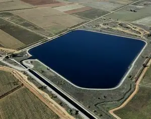 Revestimento impermeável de hdpe, forro resistente à água para piscina de peixes