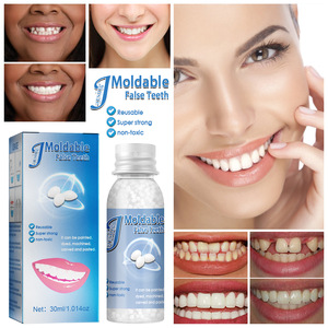 JAYSUING <span class=keywords><strong>Pegamento</strong></span> Sólido de 30 ml para <span class=keywords><strong>Dientes</strong></span> Postizos Temporales, Moldeable, Reutilizable, Multiusos, Accesorios para Blanqueamiento Dental para Maquillaje de Vacaciones - Product Image 3