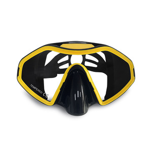 Máscara de buceo HhaoSport, talla única, vista panorámica de vidrio templado para snorkel, buceo y natación - Product Image 1