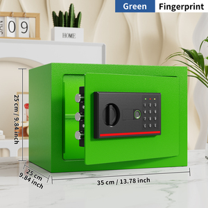 Coffre-fort électronique intelligent personnalisé pour la maison, l'hôtel, le bureau, avec mot de passe et empreinte digitale - Product Image 4