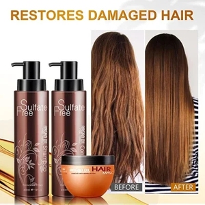 Juego <span class=keywords><strong>de</strong></span> Cuidado Capilar con Aceite <span class=keywords><strong>de</strong></span> Argán Natural NUSPA <span class=keywords><strong>a</strong></span> Precio <span class=keywords><strong>de</strong></span> Fábrica, Champú y Acondicionador Orgánico Sin Sulfatos - Product Image 4