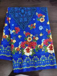 100% 涤纶超爪哇印花织物非洲蜡印织物蜡印蜡染布 - Product Image 2