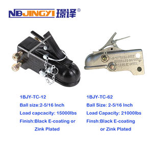 Attelage de remorque réglable de 7000 lb, 8000 lb, 15000 lb, fabricants d'attelage de remorque, finition noire - Product Image 4