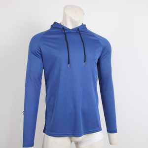 Chúng Tôi Kích Thước Biểu Tượng Tùy Chỉnh Đồ Họa Người Đàn Ông Của Thể Thao Phòng Tập Thể Dục Hàng Đầu Trống Dài Tay Áo Đồng Bằng Polyester Nhanh Chóng Khô T-Shirts Thể Thao T Áo Sơ Mi Với Mui Xe - Product Image 4