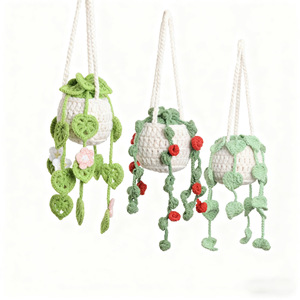 <span class=keywords><strong>Peluche</strong></span> décorative en forme de canard, faite main au crochet, exclusive transfrontalière, super douce, garnie de coton PP, anti-stress - Product Image 4