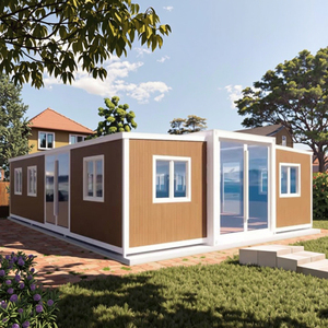 Panneau sandwich modulaire à plat Maison-conteneur respirante Design moderne pour une utilisation en extérieur Tailles de 20 pieds/40 pieds Installation sur place - Product Image 5