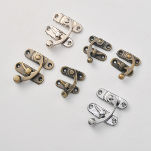 Retro Zinc Alloy Horn Lock Keyless Furniture Lock For Drawer Box <b>Cabinet</b> Accessory Durable Design - Product Image 1