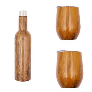 Ensemble de gobelets à vin isothermes personnalisables par sublimation pour couples, mariés, fiancés, lune de miel, Mr et Mme, 12 oz, avec refroidisseur Growler, personnalisable L - Product Image 2