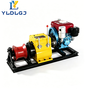 Treuil à câble YILI de qualité industrielle 3T 5T, alimenté à l'essence, au diesel ou à l'électricité, pour l'installation de conducteurs lisses B2B - Product Image 3