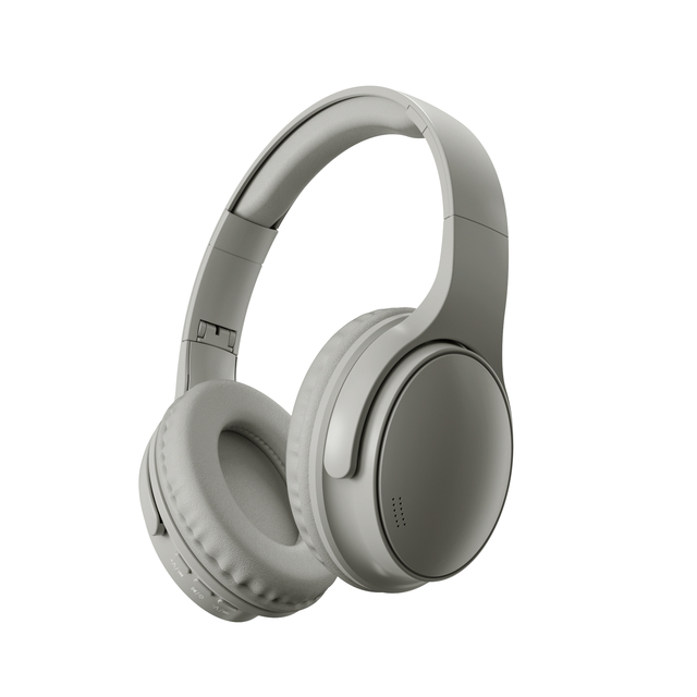 Simple Style Headset with SD Card Slot and FM Mode Wireless Headset for ODM  Simple Design Private Model for Games