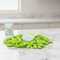 Bonbons compressés sans sucre à la vitamine C, saveur menthe et melon Hami, emballage exquis, fabrication chinoise sur mesure, pour les voyages