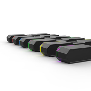 Sistema de Sonido Inalámbrico para Juegos con Luces LED RGB, 2 Altavoces de 6W RMS para Películas/Música/Diálogos, Altavoz para Computadora - Product Image 2