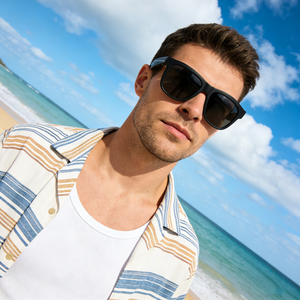 แว่นตากันแดด GS11 HD Voice HIFI แฮนด์ฟรี สเตอริโอเบส สำหรับเล่นกีฬา หูฟังบลูทูธไร้สาย TWS 5.4 วัสดุ TR90 - Product Image 1