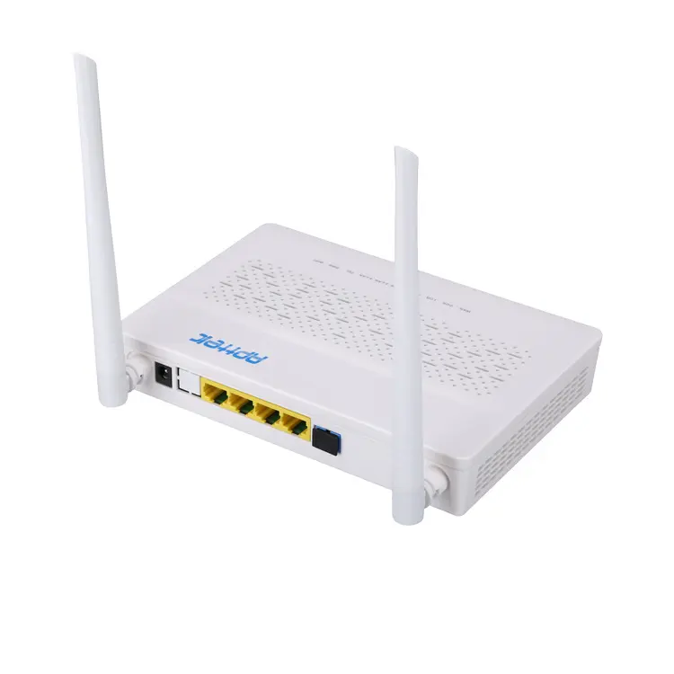 الأصلي جديد نو G-240w-f Gpon Onu مع 4ge + 2tel + usb + ac Wifi ل Ftth نفس G-2425g-a محطة الشبكة البصرية الألياف راوتر