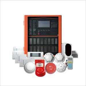 Sistema di controllo di allarme antincendio indirizzabile completo con rivelatore di fumo connettività certificata LPCB - Product Image 2