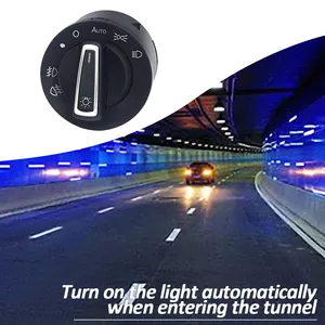Công Tắc Đèn Pha Cho Volkswagen Golf 4 Mk6 Mk7 Jetta Mk5 Passat B5 Tiguan Mk2 Polo Octavia A5 Cảm Biến Xa Tự Động Tuyệt Vời - Product Image 1