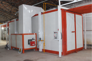 Horno de Curado de Pintura en Polvo de Acero XCWDTDR Eléctrico/Gas/Diésel con PLC y Control de Motor para Aplicaciones Automotrices - Product Image 2
