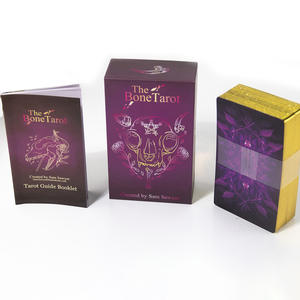 Vente en gros d'usine de jeux de cartes de tarot imprimés, impression de haute qualité, logo personnalisé, jeu de tarot avec guide - Product Image 5