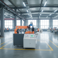 Machine de découpe automatique de trous au laser à fibre pour tuyaux d'eau, équipement de traitement de trous préfabriqués, commande PLC, servomoteur, alimentation en eau, AI HIWIN