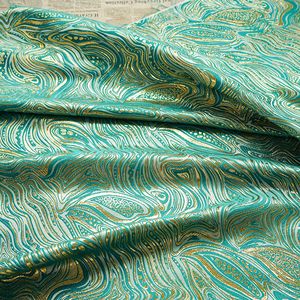 Gran oferta de tela Jacquard a rayas doradas para vestidos de niños, faldas esponjosas de moda, bolsos, telas decorativas Jacquard - Product Image 4