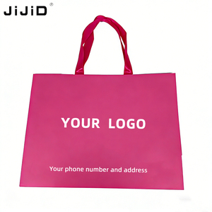 Sacs d'emballage de luxe personnalisés en kraft écologique réutilisables avec poignée en ruban pour bijoux, chaussures et vêtements, idéaux pour la promotion - Product Image 3