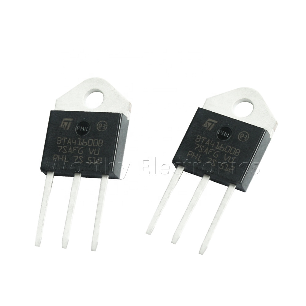Electronic parts Bidirectional Thyristor 600V 40A DIP TO-3P BTA41600B BTA41-600B High power triode
