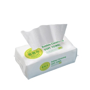 ผ้าขนหนูแห้งทำความสะอาดแบบฟองผ้าใยสังเคราะห์ผ้า100% อเนกประสงค์ผ้าไม่ทอโพลีเอสเตอร์วิสคอสใช้ในครัวเรือน - Product Image 1