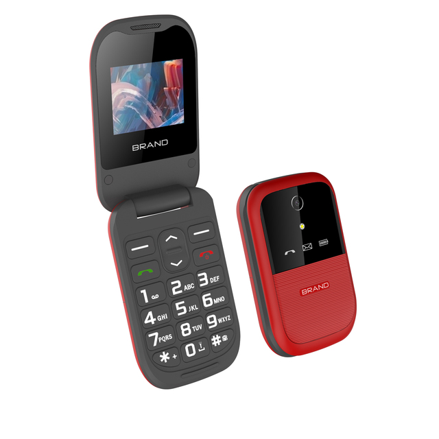 4g Flip Phone Dual Sim 2G/3G/4G Unlocked Big Button Senior Phone