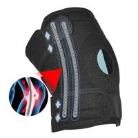 Genouillère ajustable en néoprène, stabilisateur thérapeutique, compression, protection sportive, fine, pour adultes, logo personnalisé, flexible