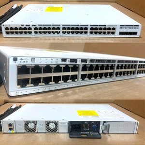 C9200L-48P-4G-E 9200L Series <b>Switch</b> 48 Port PoE+ <b>Ethernet</b> Network Essentials Uplink <b>Switch</b> C9200L-48P-4G-E - Product Image 1