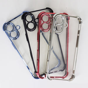 Étui en TPU antichoc neuf en boîte avec support de cadre d'appareil photo pour la série 17, quatre coins pour la protection - Product Image 5