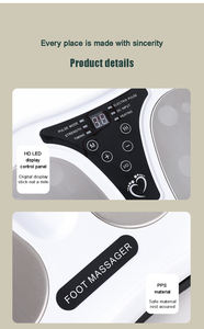 2025トレンド製品EMS TENS電気フットマッサージャー足促進血液循環機レッグマッサージャー暖房付き - Product Image 5