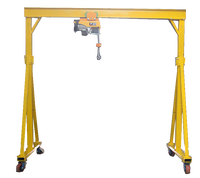 Pont roulant électrique portable YUFEI, type palan, 5, 10, 15 tonnes, prix industriel, vente, pont roulant mobile, hauteur réglable