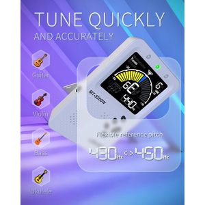 Afinador metrónomo digital Lekato MT-3200W recargable con contador vocal para guitarra, bajo y violín - Product Image 4
