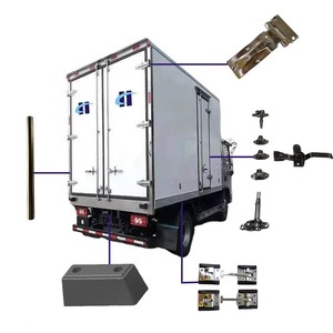 Nouveau kit de verrouillage à tige pour porte de remorque en acier doux zingué, pour conteneur de camion OD22mm - Product Image 4