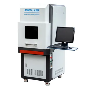 2024 New Design enclosed JPT MOPA M7 20W 30W 60W 80W mopa color fiber laser marking machine deep engraving machine