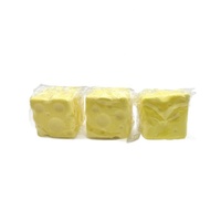 Jouet Squishy en PU Décompression, Forme Fromage, Anti-Stress à Libération Lente, Vente en Gros